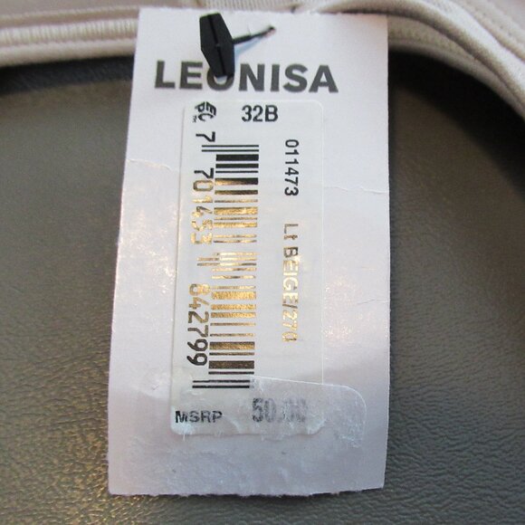 Leonisa Women's Back Support Posture Corrector Wire Free Bra, Light Beige, 32B - Picture 7 of 7